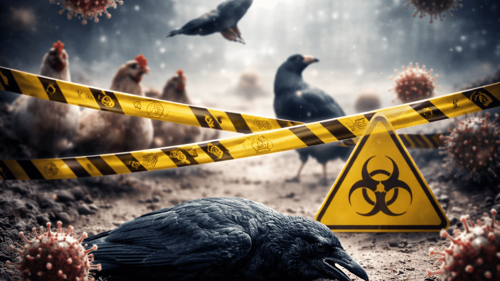 भागलपुर में बर्ड फ्लू (H5N1) का खतरा, सुल्तानगंज में कौओं की मौत से प्रशासन अलर्ट