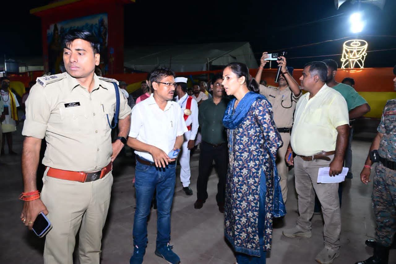 श्रावणी मेला 2026 की तैयारियों का डीएम-एसएसपी ने किया संयुक्त निरीक्षण, श्रद्धालुओं की सुरक्षा और सुविधाओं पर विशेष जोर