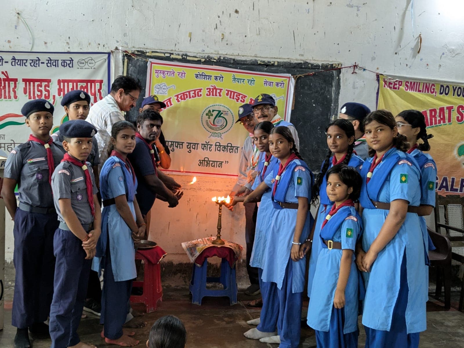 नशा मुक्त भारत अभियान: स्काउट-गाइड ने युवाओं को दिलाई नशा मुक्ति की शपथ, समाज में जागरूकता का लिया संकल्प