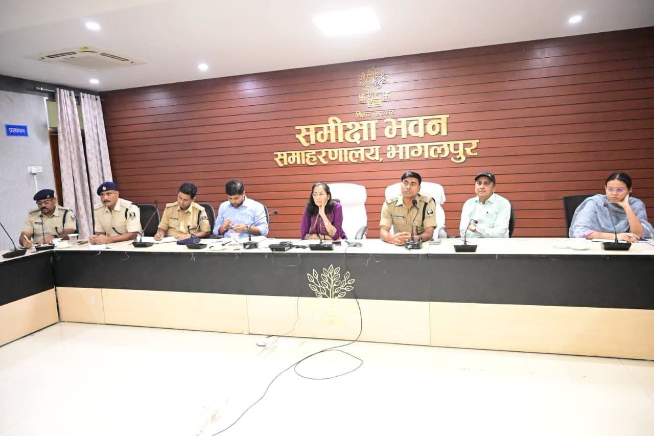 भागलपुर में मुख्य सचिव की उच्चस्तरीय समीक्षा बैठक, योजनाओं के प्रभावी क्रियान्वयन के दिए निर्देश