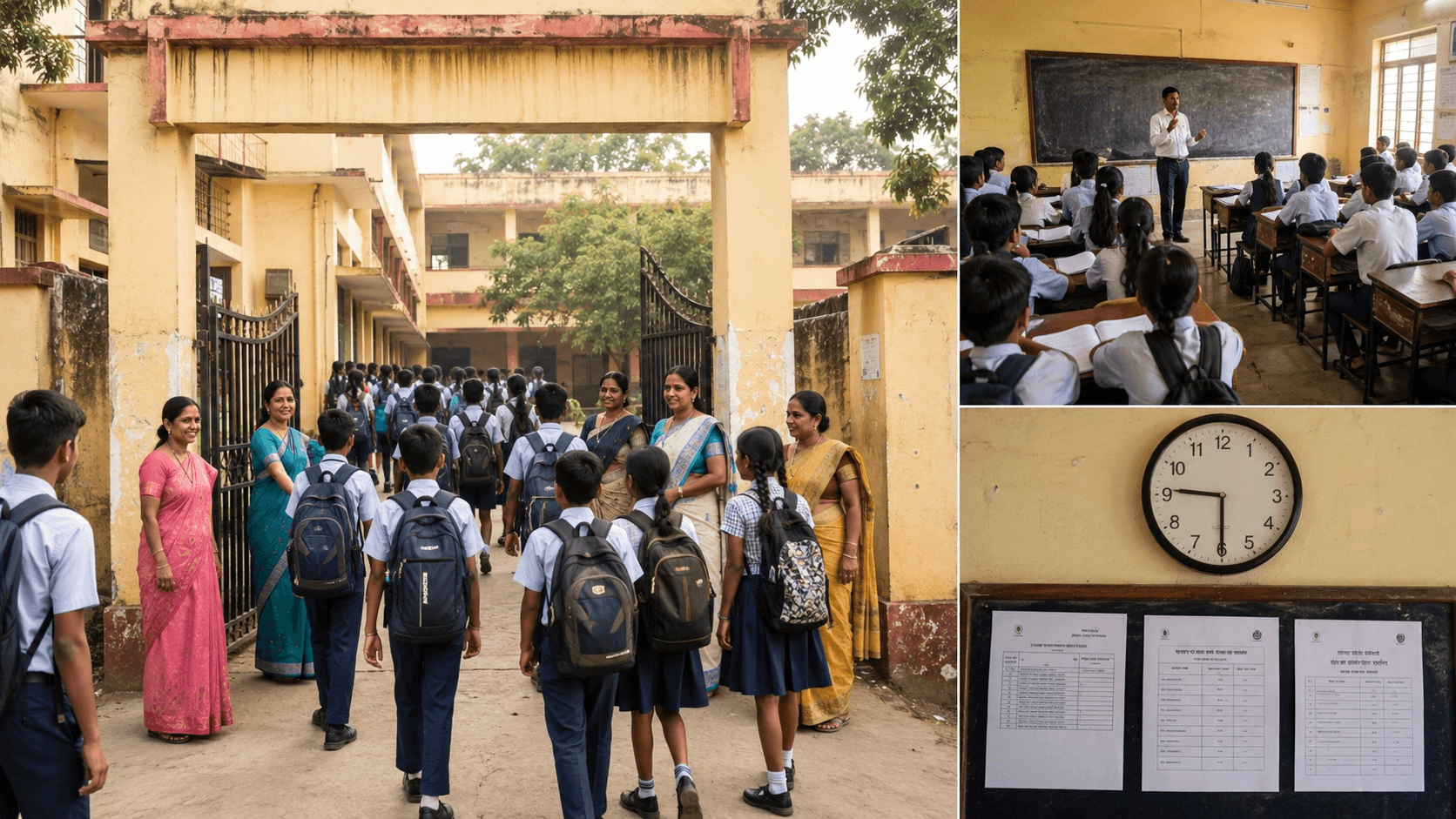 बिहार के सरकारी विद्यालयों की नई समय-सारिणी जारी, सोमवार से शुक्रवार शाम 4 बजे तक संचालित होंगे स्कूल