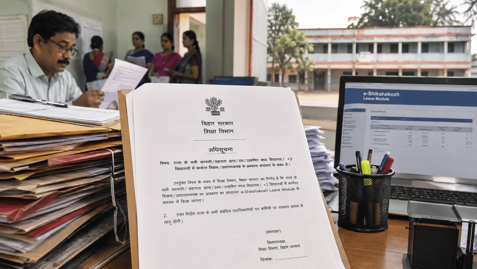 शिक्षकों की छुट्टी पर बड़ा बदलाव! 5 सितंबर से हार्ड कॉपी आवेदन बंद
