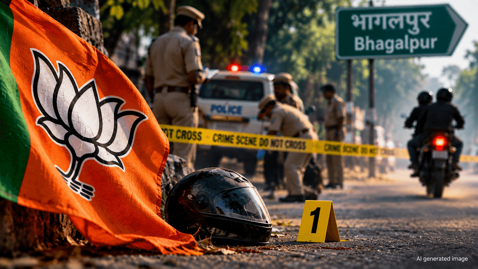 भागलपुर में भाजपा मंडल अध्यक्ष की दिनदहाड़े गोली मारकर हत्या, कुतुबगंज में वारदात; पुलिस जांच में जुटी